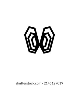 Brief / Linie Tech - modernes Logo