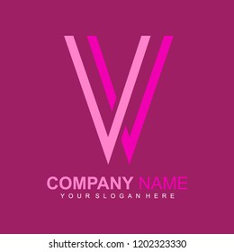 Letter v logo
