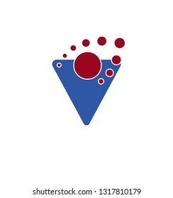 Letter V logo 

