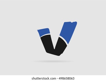 Letter V logo
