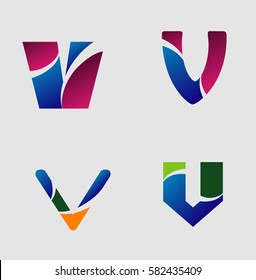 Letter V logo
