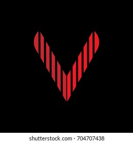 letter v logo
