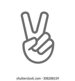 Letter V Logo Concept Icon. Vector