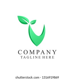 letter V logo design