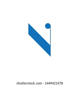 A letter V logo design