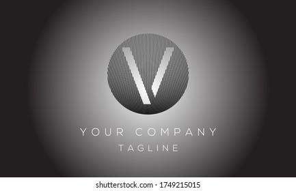 Letter V Logo Design, Creative Modern Icon V