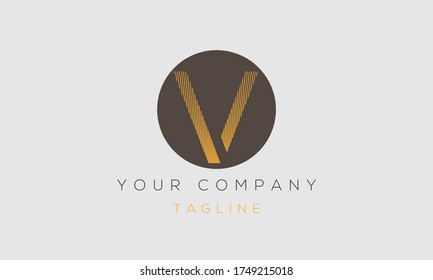 Letter V Logo Design, Creative Modern Icon V
