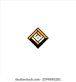 letter V logo design icon