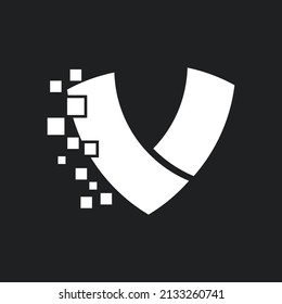 Letter V Logo Design. Suitable for any business. Easy to remember, simple, different, unique, professional, clean, powerful, and modern. very well used in all media.