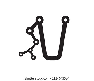 Letter V Logo Design Template