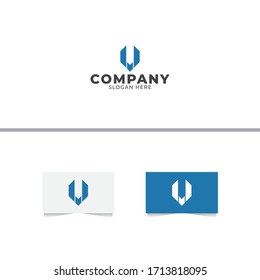 Design-Vorlage für Logo des Buchstaben V