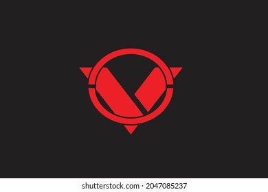 Letter V Logo Design Template