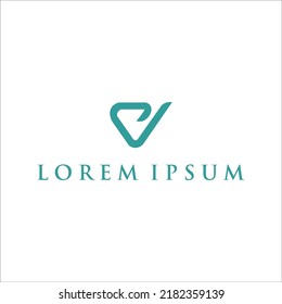 Buchstaben / Logo-Design-Vorlage Schönheit