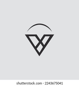 Letter V Logo Design Template