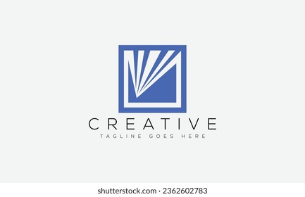 Letter V Logo Design Vorlage Vektorgrafik.
