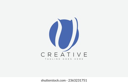 Letter V logo design template vector illustration.
