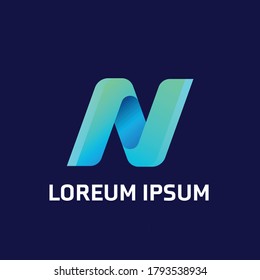 Letter V logo design template.Vector  EPS 10