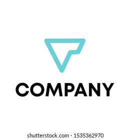 letter v logo design vector sign 