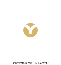 letter V logo design vector sign
