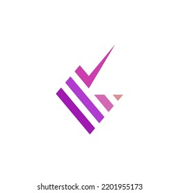 Letter V Logo Design Vector for Branding and Brand Identity