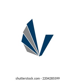 Letter V Logo Design Vector for Branding and Brand Identity