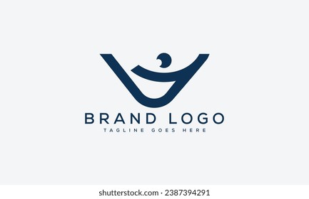 diseño de la plantilla vectorial de diseño del logotipo V de la letra para la marca.