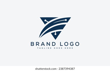 letter V logo design vector template design for brand.