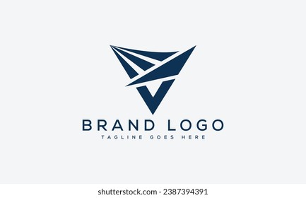 letter V logo design vector template design for brand.