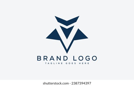 letter V logo design vector template design for brand.