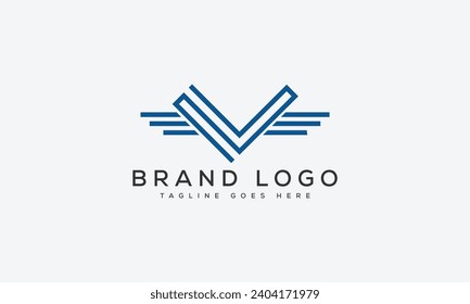 letter V logo design vector template design for brand.