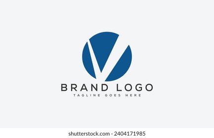 Buchstabe V Logo Design Vektordesign für Marke.