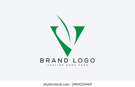 letter V logo design vector template design for brand.