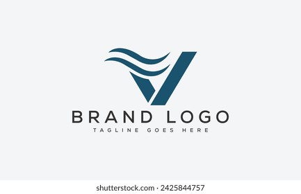 letter V logo design vector template design for brand.