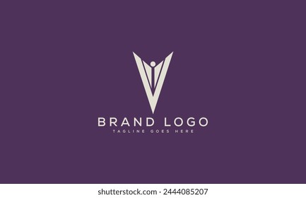 Letter V Logo Design Vektorgrafik Vorlage Design für brand