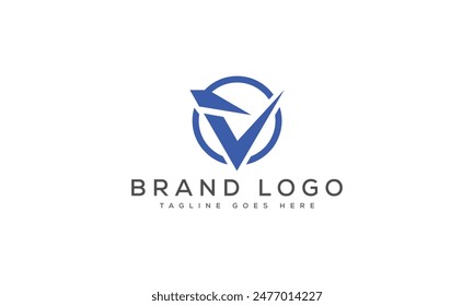 letter V logo design vector template design for brand