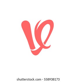 Letter V Logo design vector template