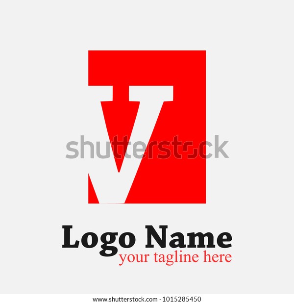 Letter V Logo V Letter Design Stock Vector (Royalty Free) 1015285450