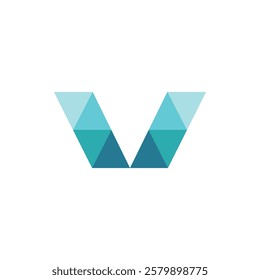 Letter V logo design vector,editable eps 10