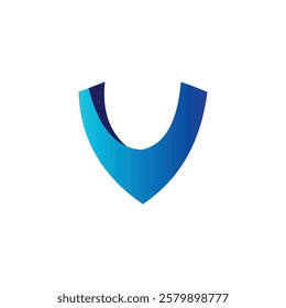 Letter V logo design vector,editable eps 10