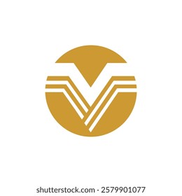 Letter V logo design vector,editable eps 10