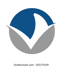 letter V logo with fin symbol. logo vector.