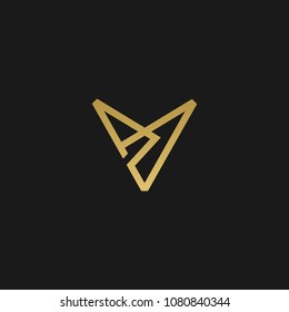 Letter V logo icon design template elements - vector sign