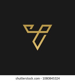 Letter V logo icon design template elements - vector sign