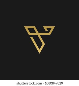 Letter V logo icon design template elements - vector sign