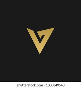 Letter V logo icon design template elements - vector sign