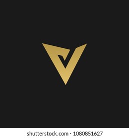 Letter V logo icon design template elements - vector sign