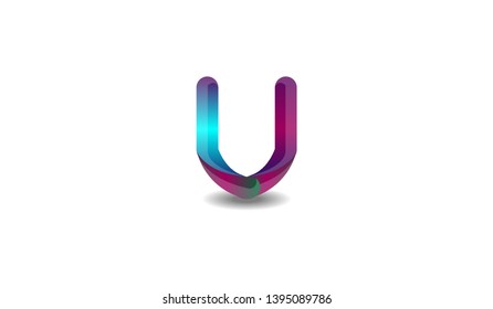 Letter V logo icon design template elements 