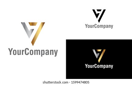 Letter V logo icon design template elements. Simple minimalist template graphic illustration. Creative vector emblem, for icon or design concept.