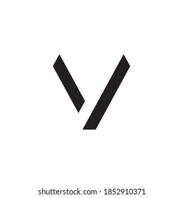 Letter V logo icon design template