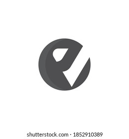 Design-Vorlage für Logo des Buchstaben V